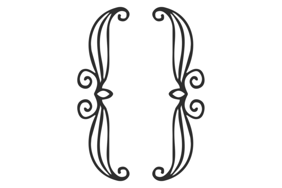Curly Brackets: Decorative Typography for Elegant Design