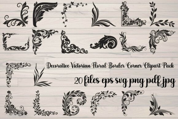 Decorative Victorian Floral Border: Adding Timeless Elegance