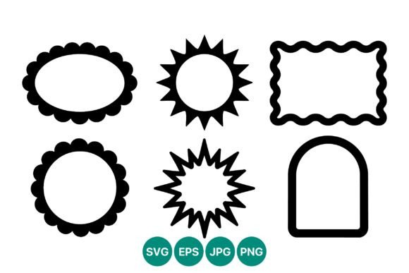 Elegant Borders: The Appeal of Decorative Scalloped and Wavy Frames