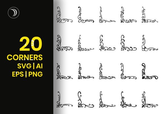 Elevate Your Creations with Decorative Corners SVG Files