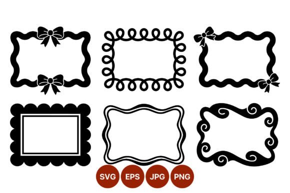 Elevate Your Projects with a Black Decorative Frame Bow Set