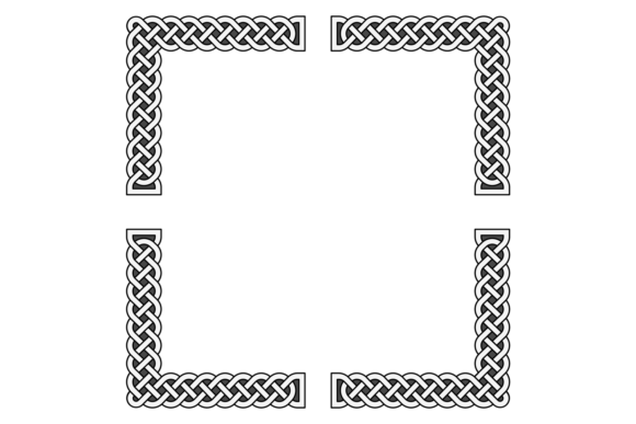 Unfolding the Intricate Beauty of Celtic Knot Frame Square