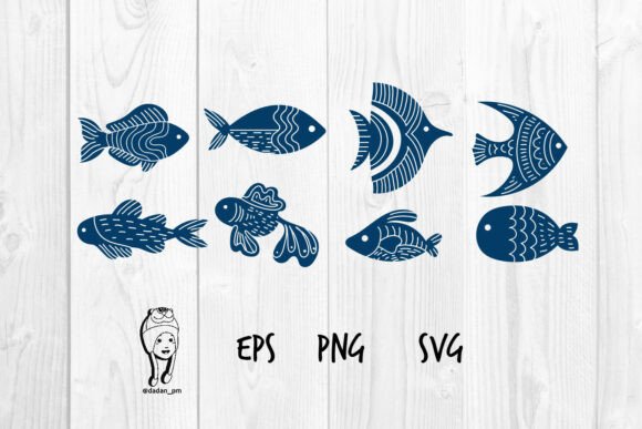 Unleashing Creativity with Decorative Hand-Drawn Fish
