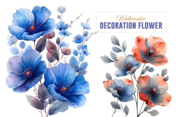Unleashing Creativity with Watercolor Decorative Flowers