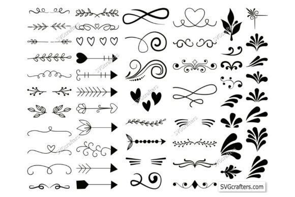Unlock Creative Potential with 55+ Decorative Elements Svg