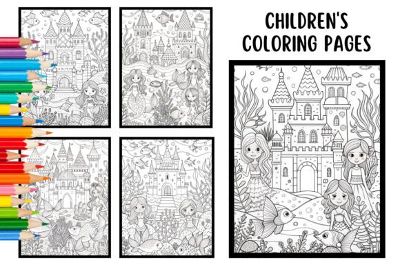 Unlocking Creative Potential with 14 Children's Coloring Pages Books Kids