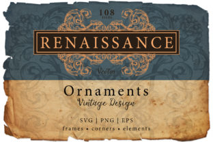 Vintage Decorative Renaissance Ornaments