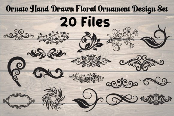Vintage Decorative Swirls & Flourishes: A Designer's Toolkit